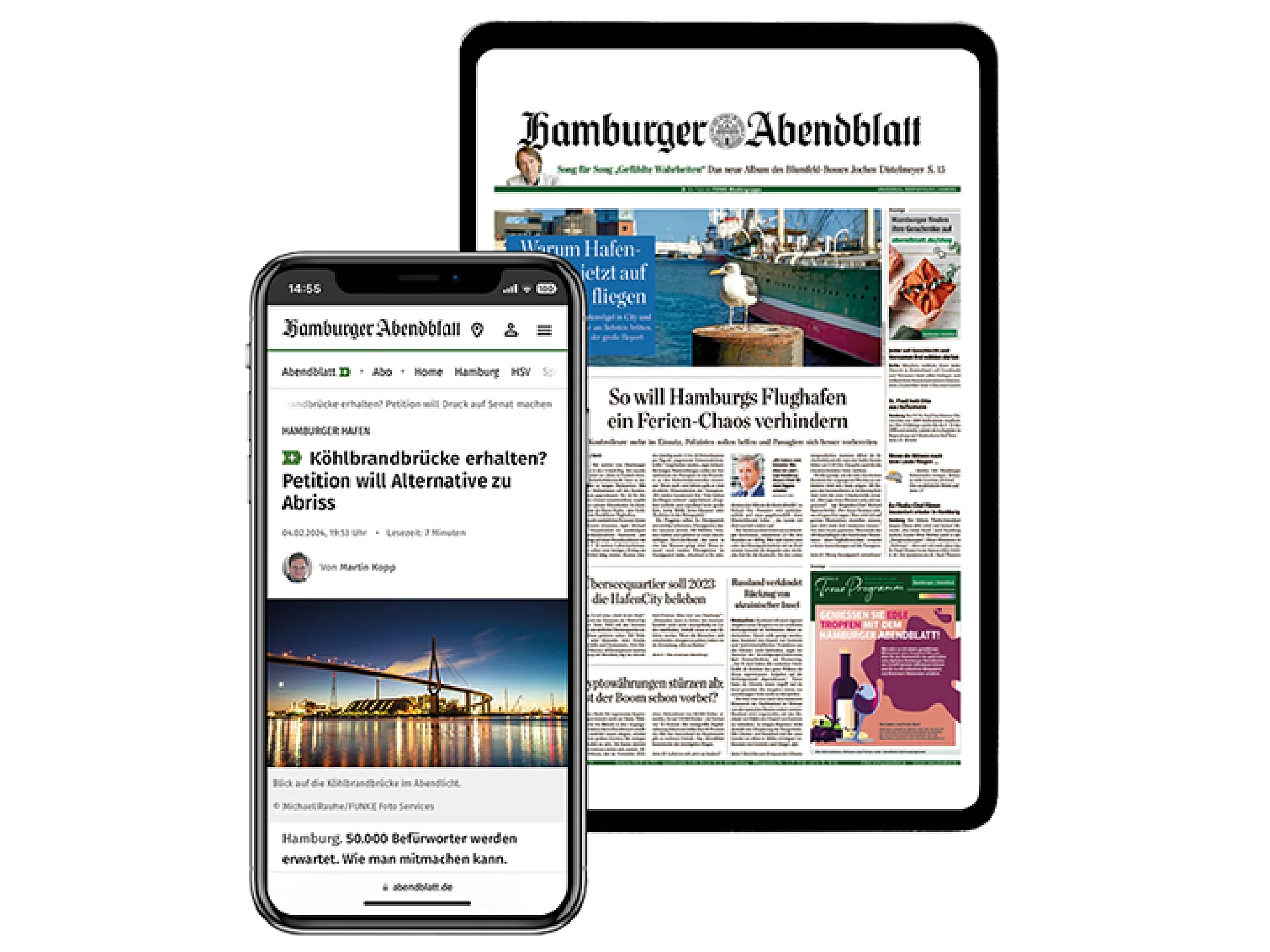 Aboangebot für Tageszeitung digital inklusive Willkommensprämie