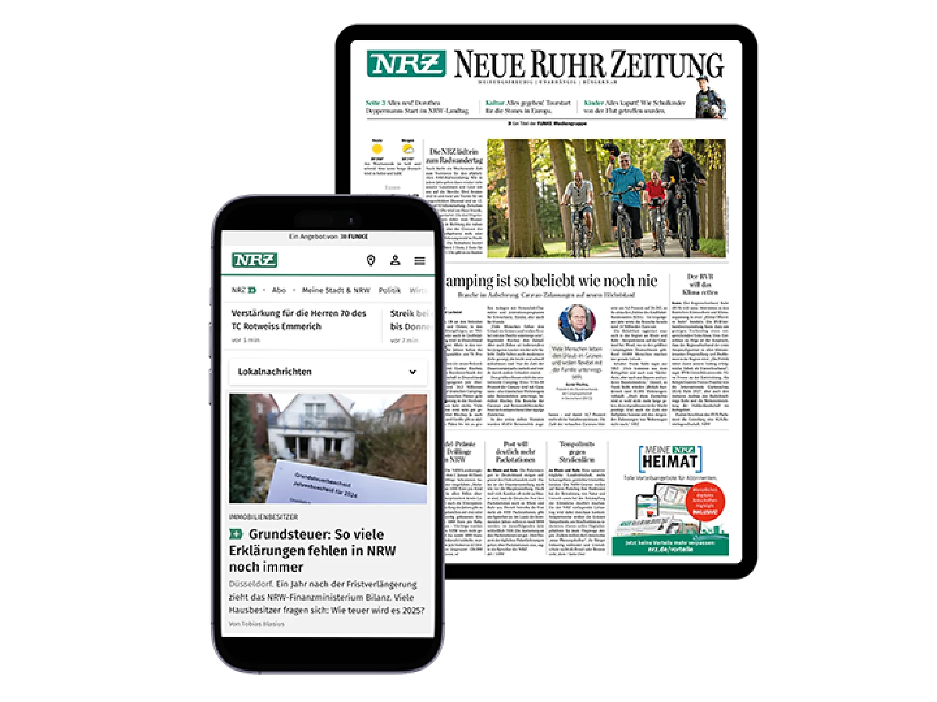 Aboangebot für Tageszeitung digital inklusive Willkommensprämie