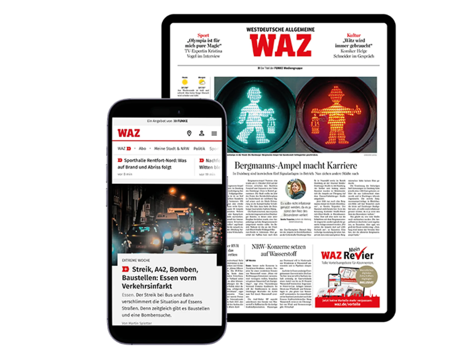 Aboangebot für Tageszeitung digital inklusive Willkommensprämie